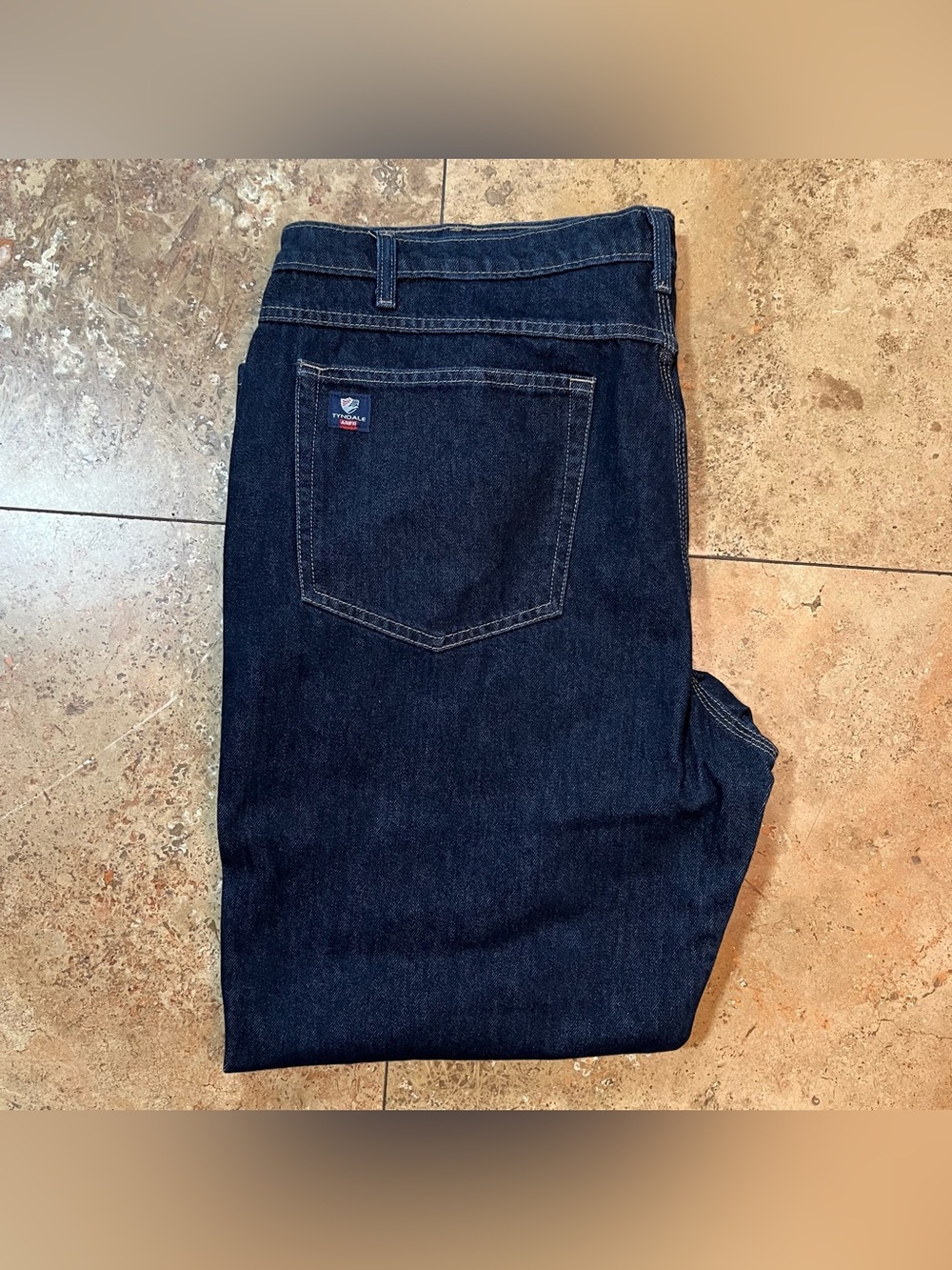 Tyndale Men’s FR AR Jeans Fire Resistant Workwear Dark Wash 44x31 Cat 2 2212